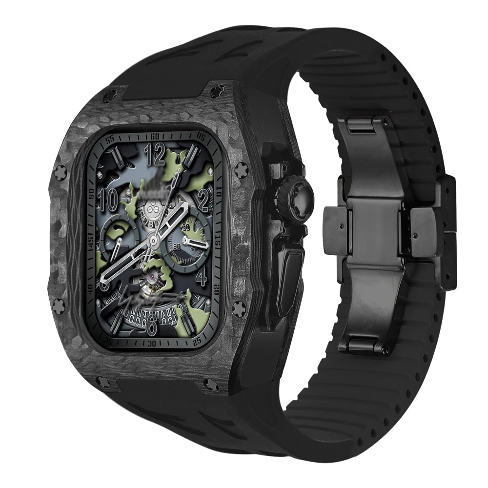 Kit de rénovation boîtier en fibre de carbone RM7006 pour Apple Watch Ultra