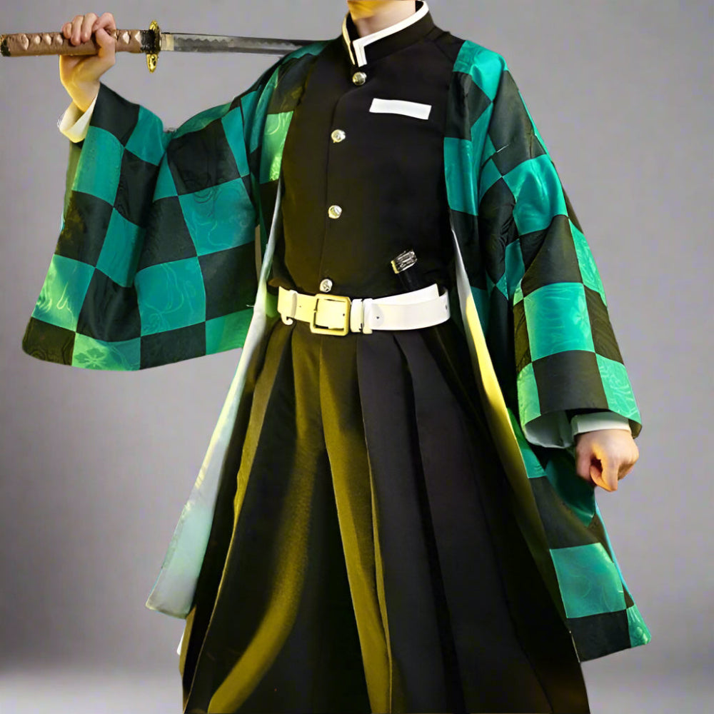 Anime kimono cosplay-kostyme sett