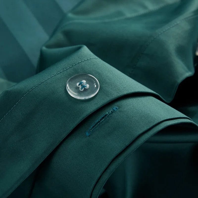 Set husă de pilotă Verde Smarald Prestige (Bumbac egiptean)