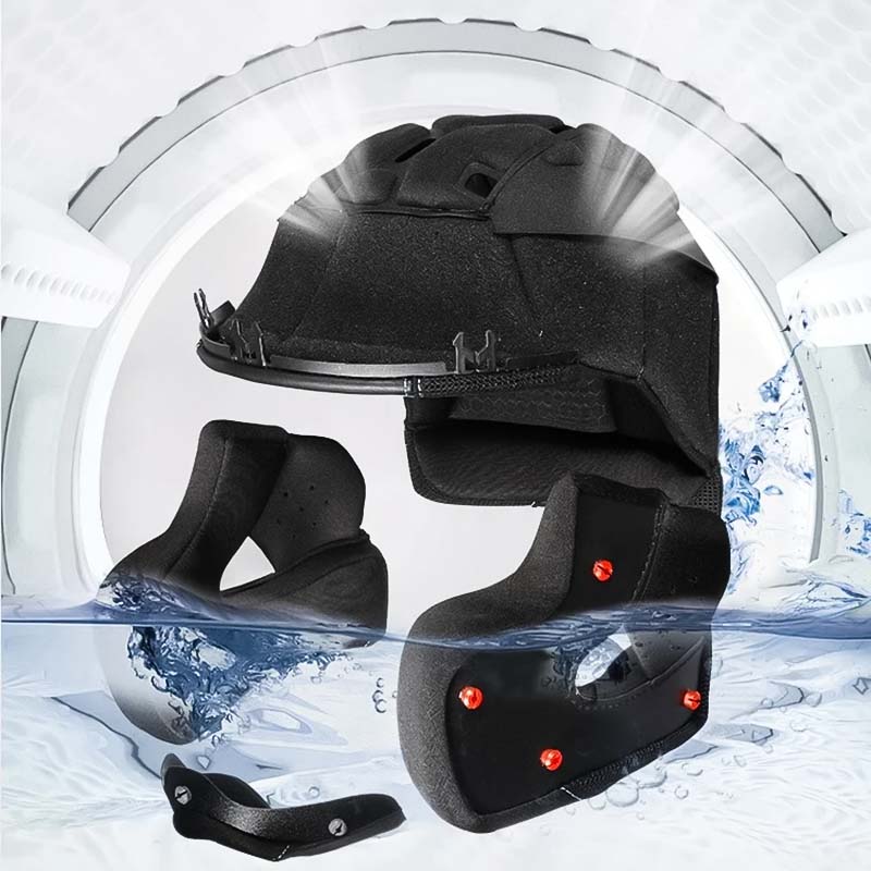 双面镜片模块化翻盖头盔，具备DOT和ECE认证