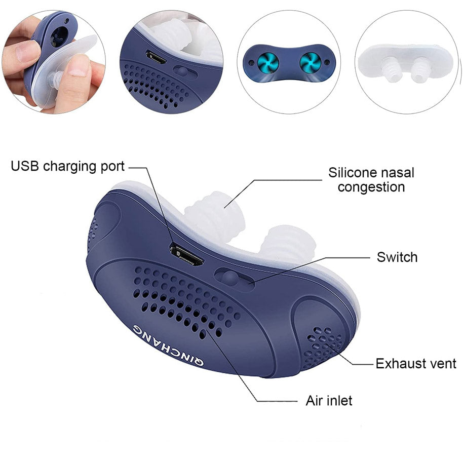 NovaLite CPAP Elektronikus Alvási Apnoé és Horkolásgátló Készülék