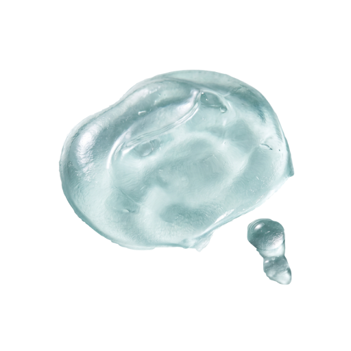 Clear gel texture