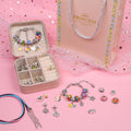 NovaJoy Mädchen Charm-Armband DIY-Set für kreativen Bastelspaß