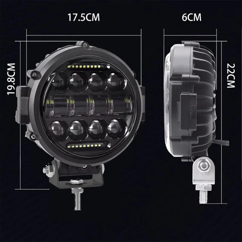 SummitBeam Faro LED da 7 Pollici per Auto e 4x4