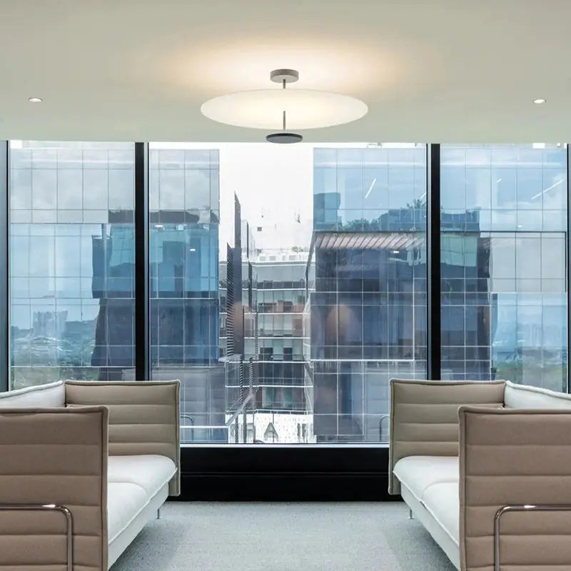 Candelabru de tavan Aurelo Nordic Loop cu LED-uri integrate