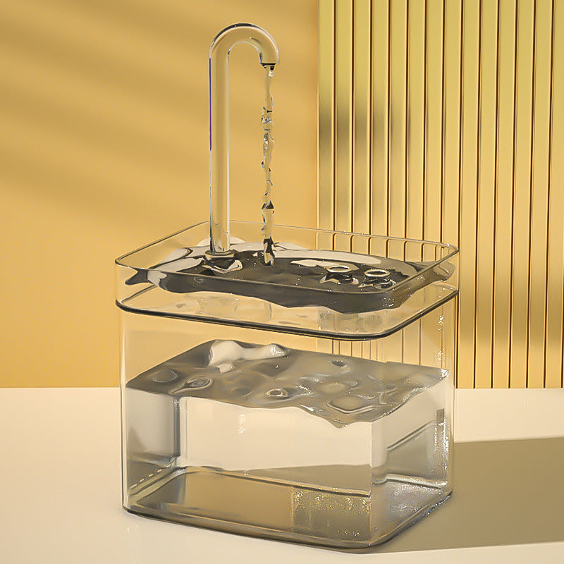 Fontana d'acqua per gatti ultra silenziosa per idratazione fresca