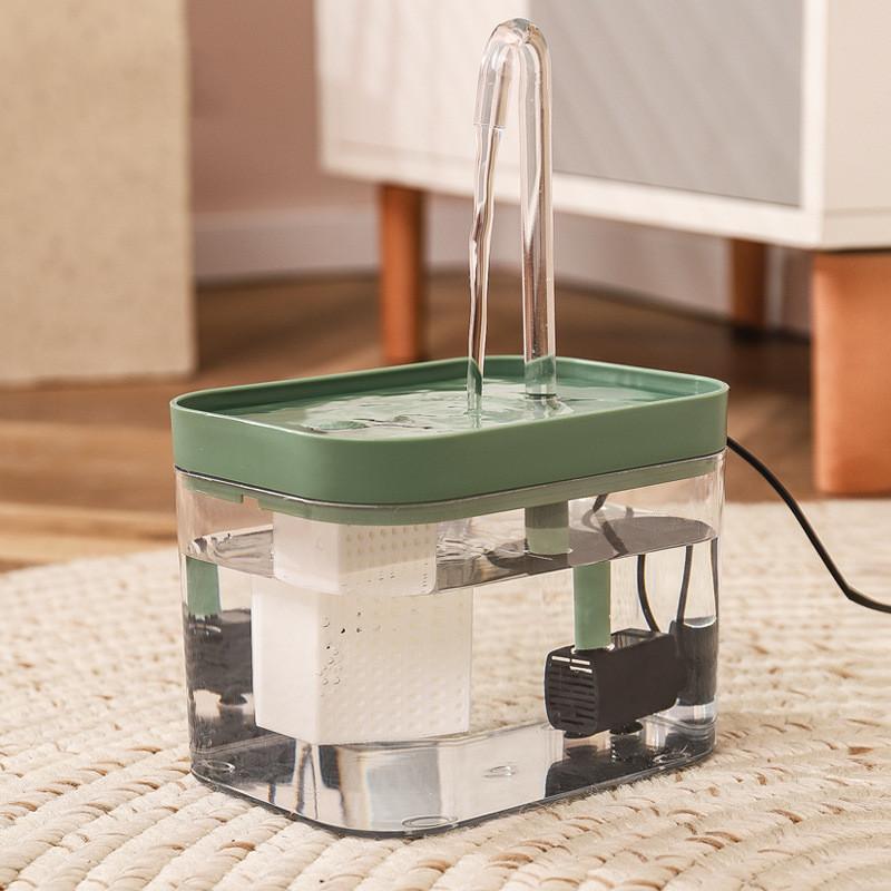 Fontana d'acqua per gatti ultra silenziosa per idratazione fresca