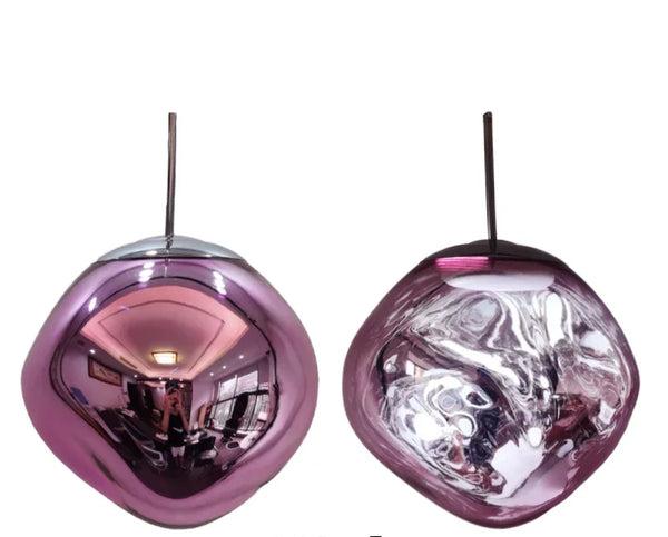 NordicGlow | Suspension en verre | Design scandinave moderne | Verre transparent
