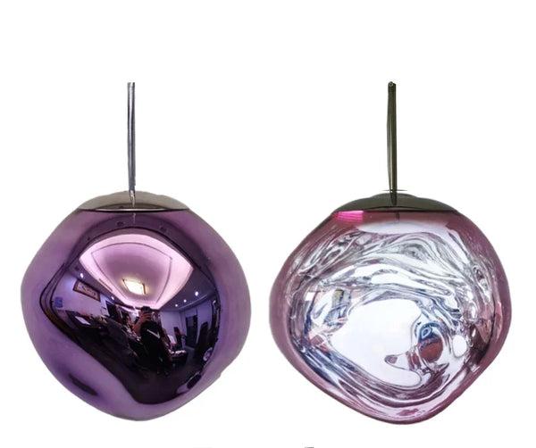 NordicGlow | Suspension en verre | Design scandinave moderne | Verre transparent