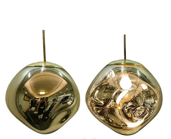 NordicGlow | Suspension en verre | Design scandinave moderne | Verre transparent