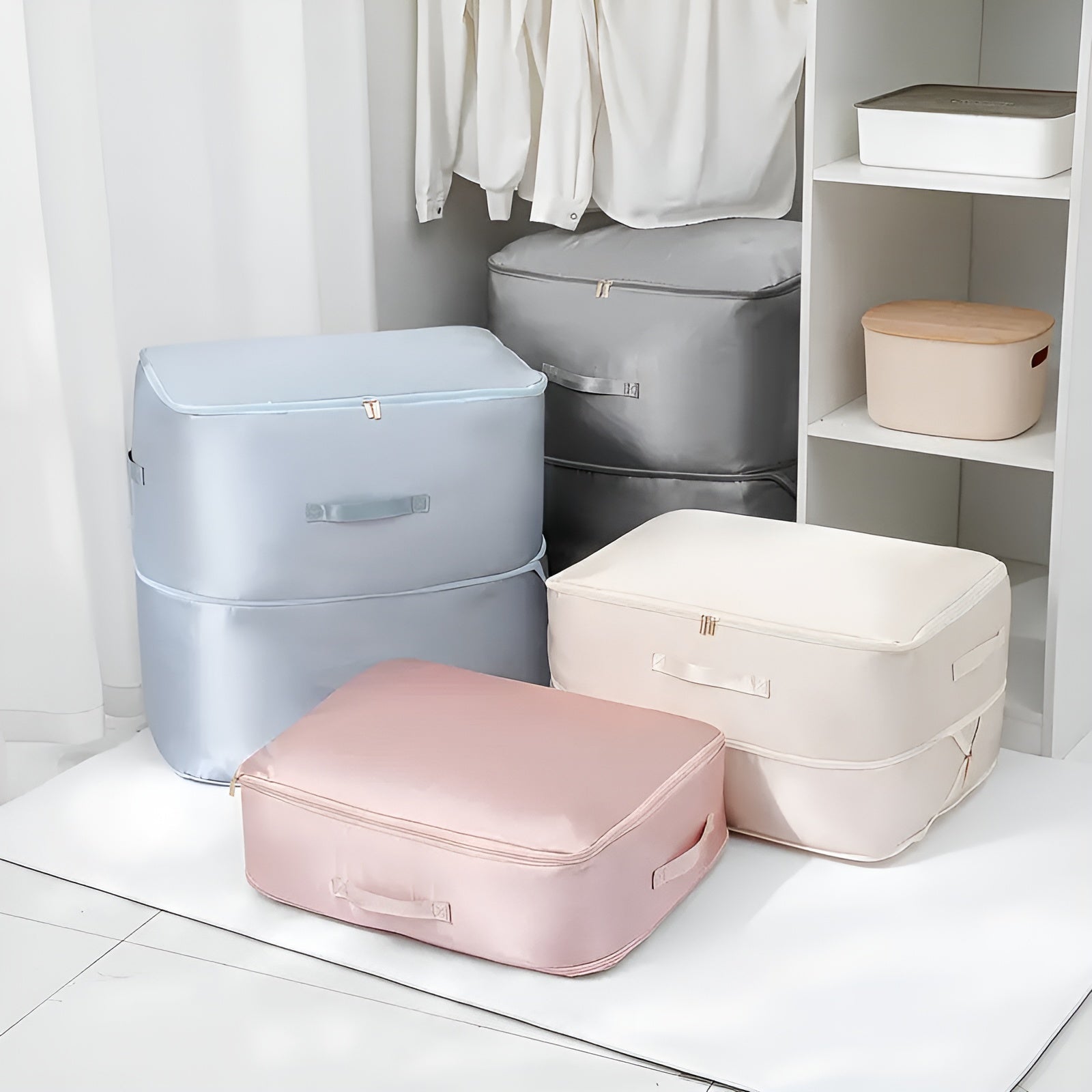 Compression Bag for Convenient Seasonal Storage