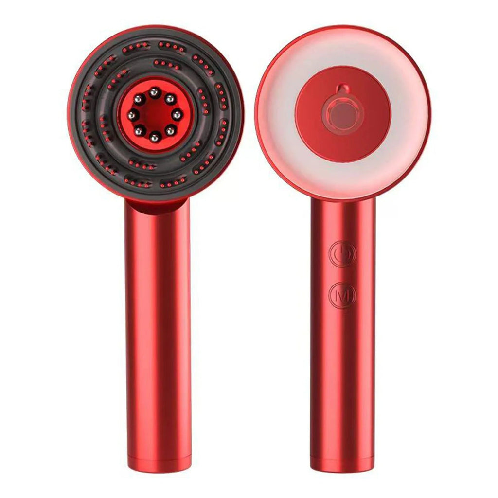 三合一红光头皮按摩器