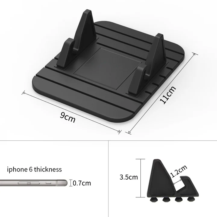 حامل هاتف PulseGrip غير قابل للانزلاق لسيارة Mount Pro