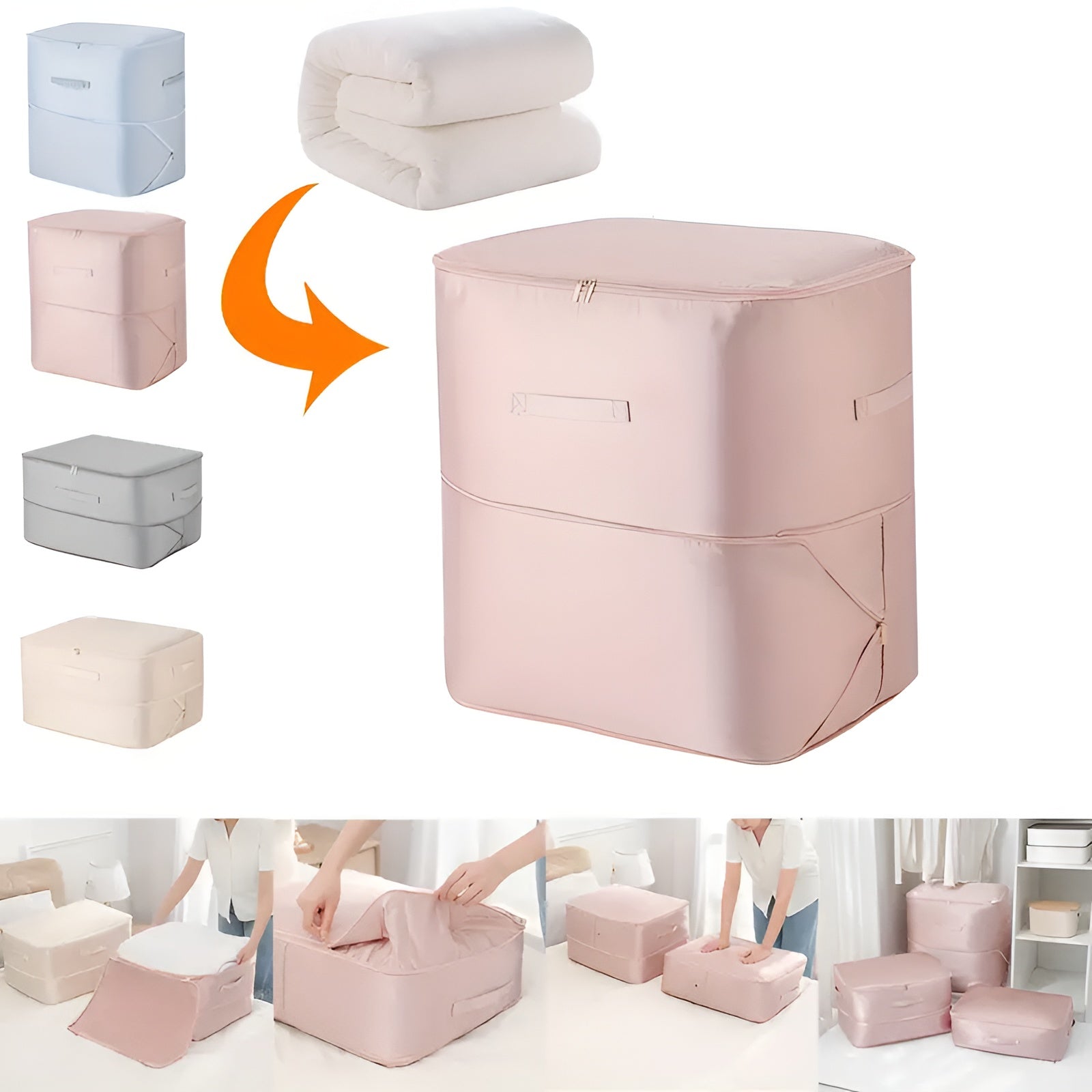 Compression Bag for Convenient Seasonal Storage