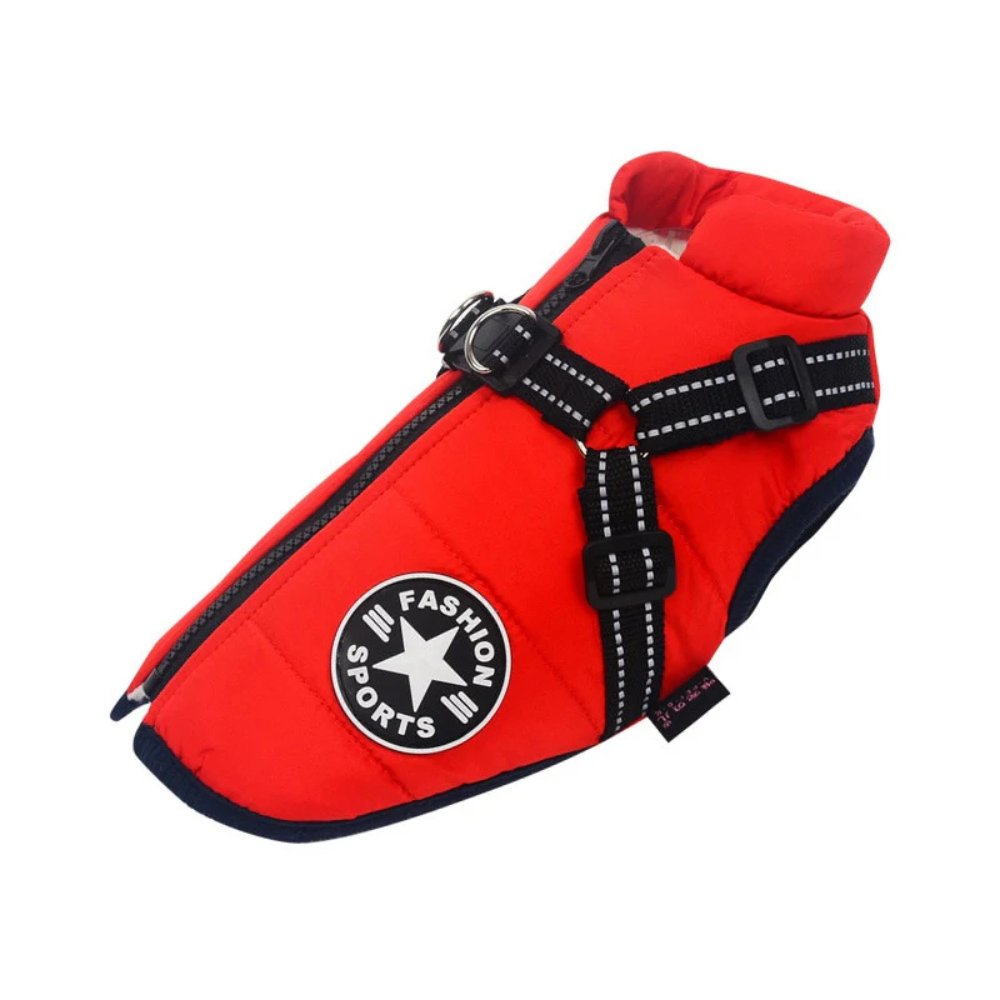 AquaPup wasserdichter Hundemantel für regnerische Tage und kaltes Wetter