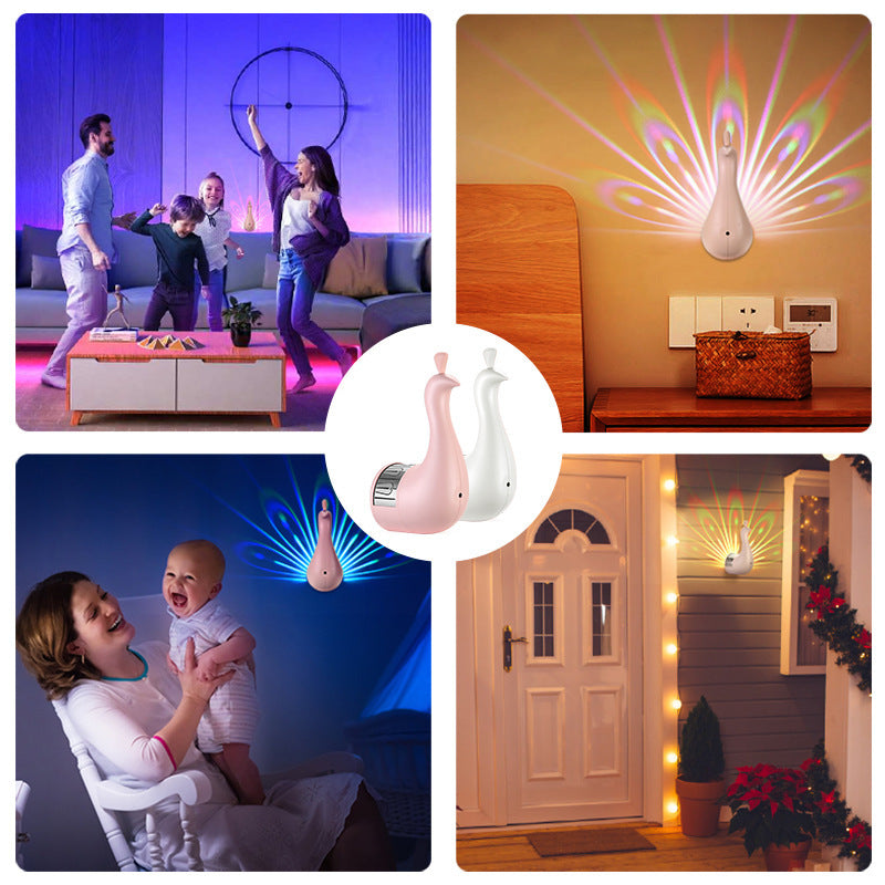 Aurelia LED Wall Night Lamp With Vibrant Glow Decor