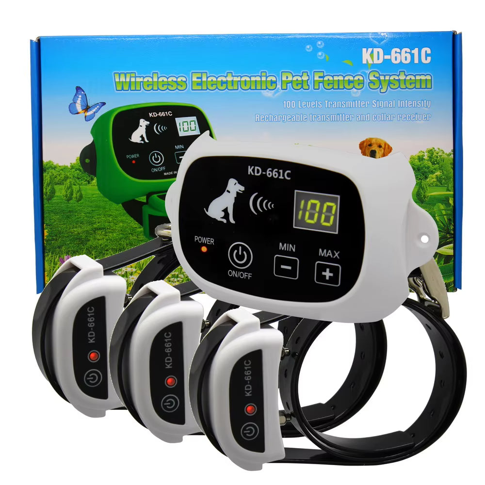 家用无线宠物围栏项圈系统