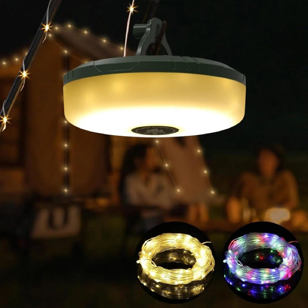 Luci da campeggio a 4 in 1 SummitBeam con 8 modalità di illuminazione