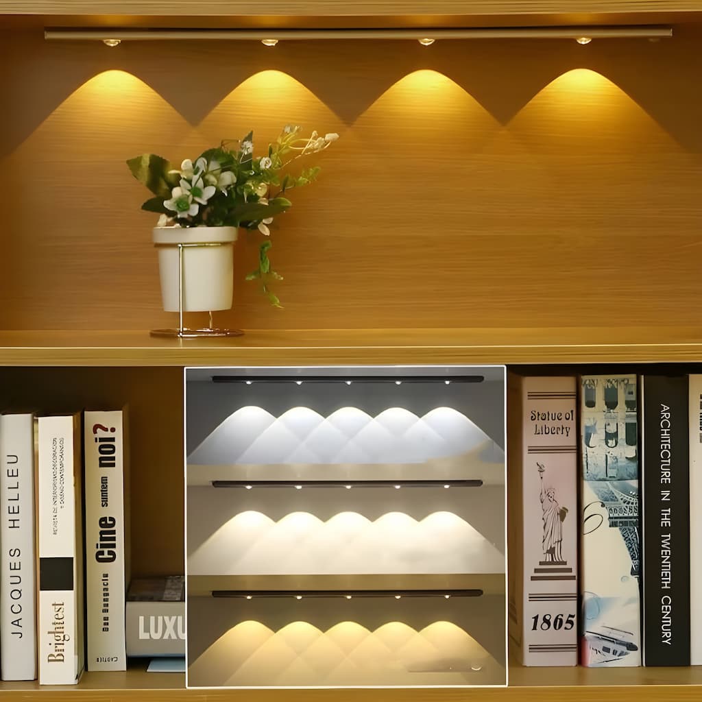 Trådlös rörelsesensorlampa med smart LED-armatur