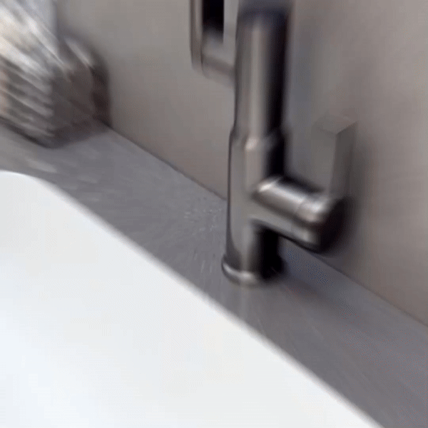 Βρύση κουζίνας VertexFlow με περιστρεφόμενο στόμιο 360 μοιρών για οικιακούς μάγειρες