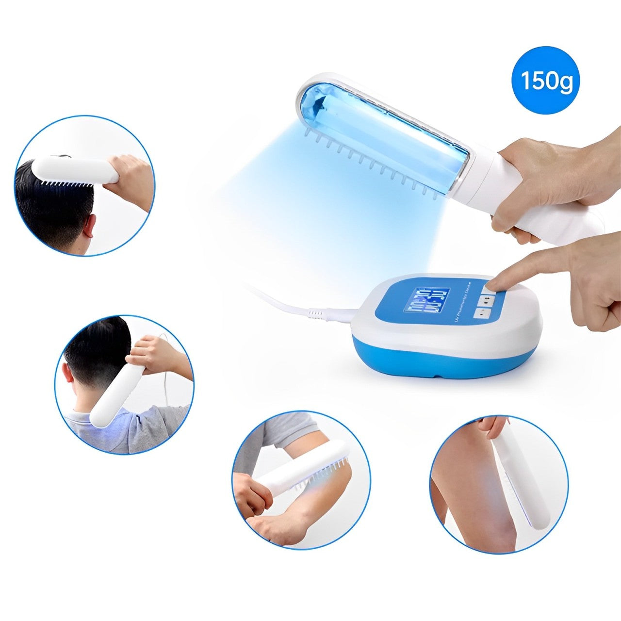 Handliche UVB-Therapielampe
