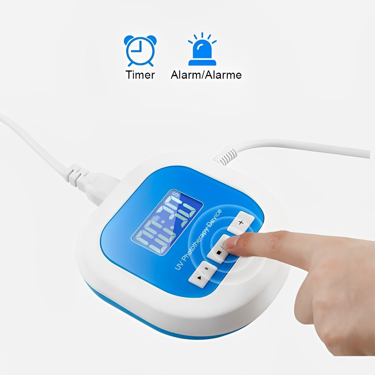 Handliche UVB-Therapielampe