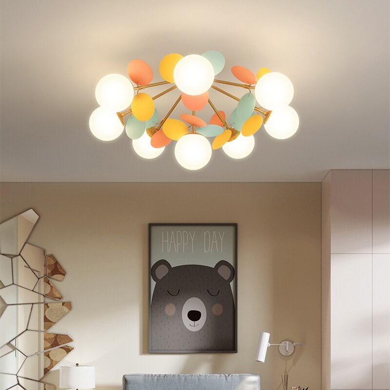 ModernBrilliance - Lampe suspendue à DEL en verre acrylique