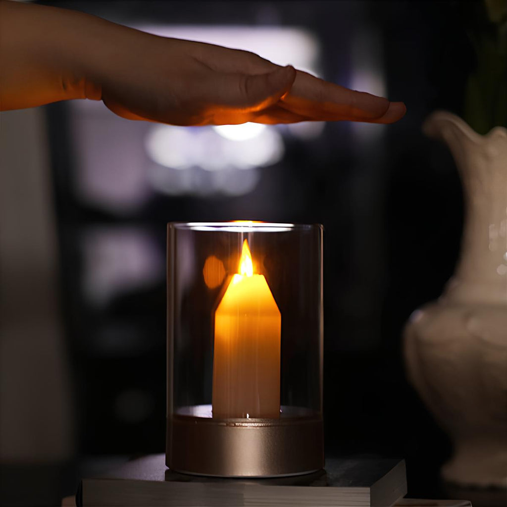 LumaGlow Rechargeable Flameless Ambient Light With Soothing Warm Flicker