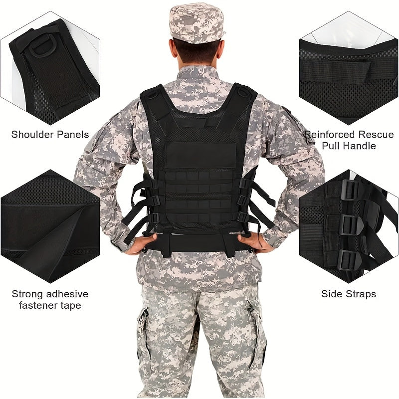 Gilet utilitaire extérieur à libération rapide