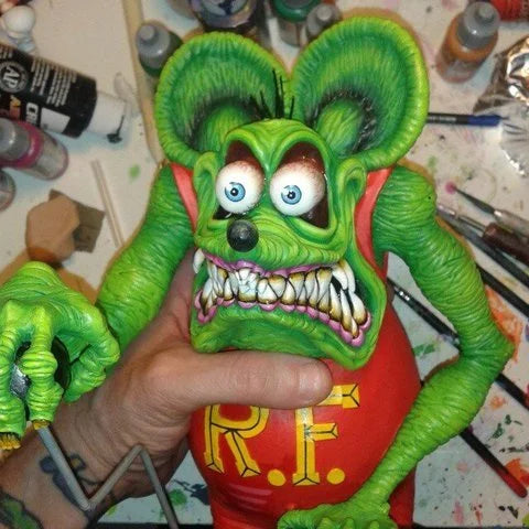 Rat Fink Verzamelmodel Speelgoed Halloweendecoratie