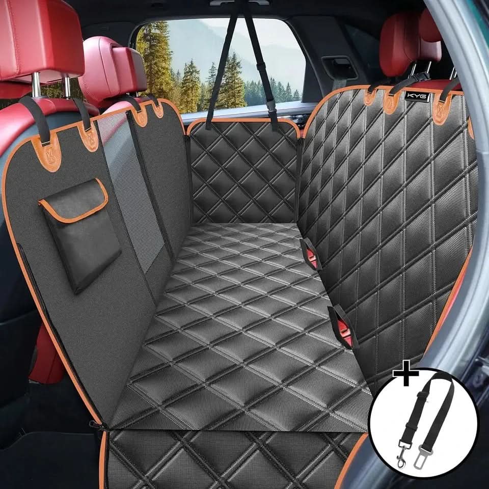 Voděodolný chránič autosedačky pro psy TrailGuard chrání před špínou, srstí a škrábanci