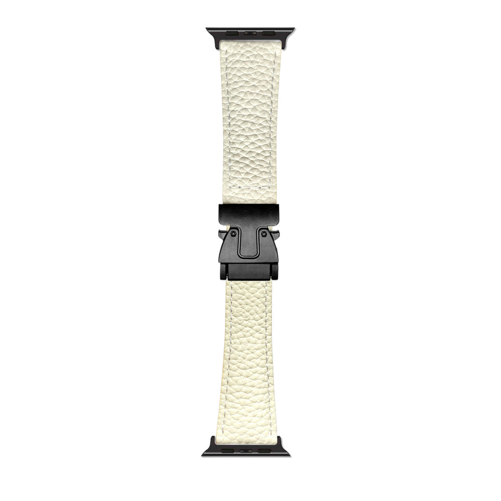 Curea din piele cu cataramă magnetică pentru Apple Watch