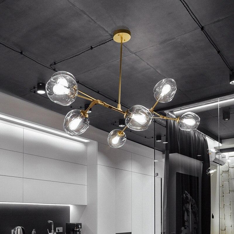 Kirae Clear Bubble Glass Pendant Light — Nordic Modern Style