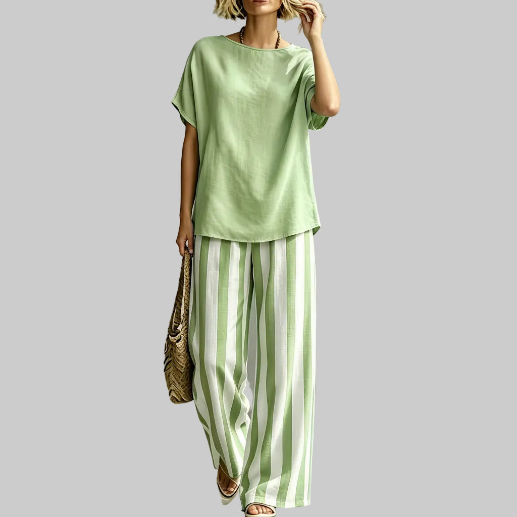 Look Casual Short Sleeve Set