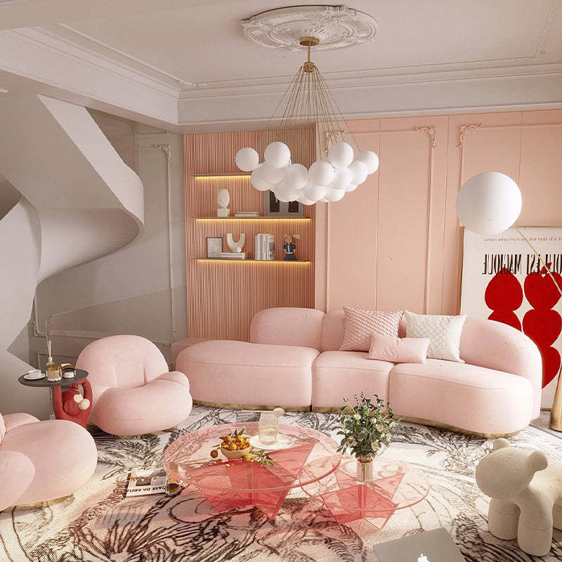 Aurea tervezői függeszték fém és üveg anyagból modern szobákhoz