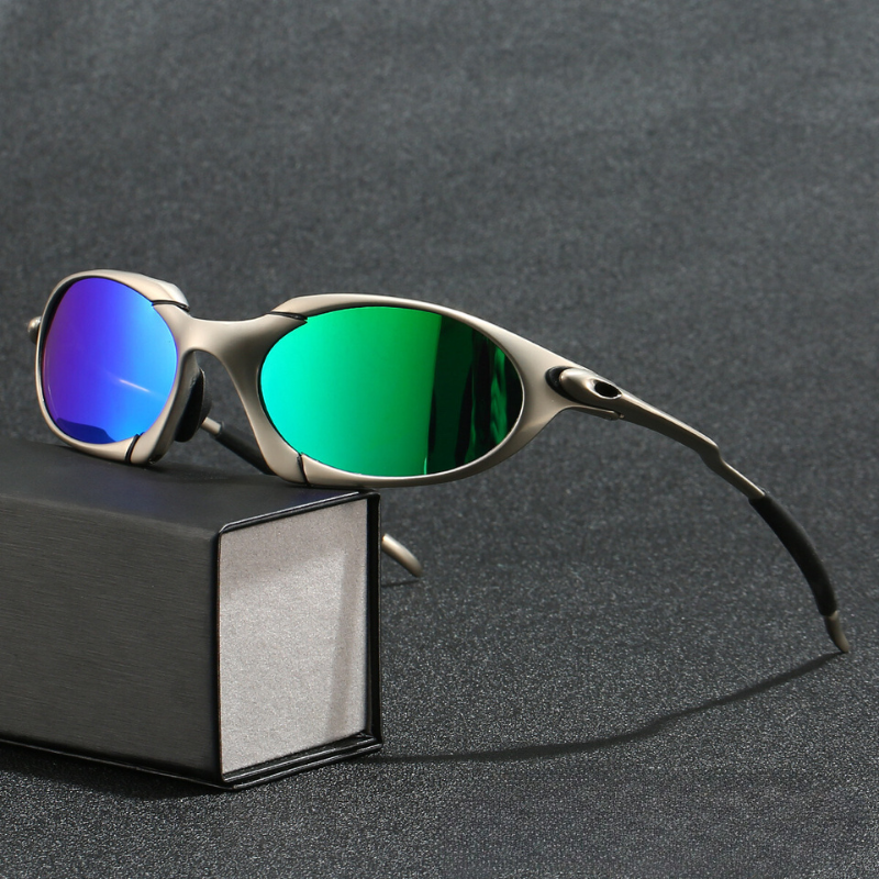 Gafas de sol deportivas polarizadas para hombre AeroPulse con montura metálica ligera y protección UV