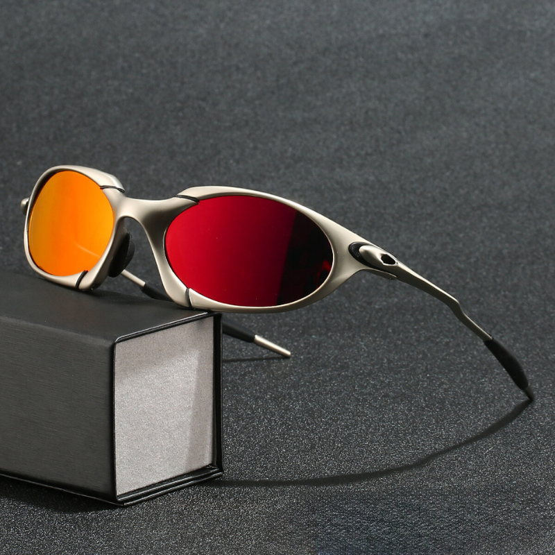 Gafas de sol deportivas polarizadas para hombre AeroPulse con montura metálica ligera y protección UV