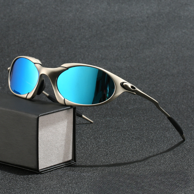 Gafas de sol deportivas polarizadas para hombre AeroPulse con montura metálica ligera y protección UV