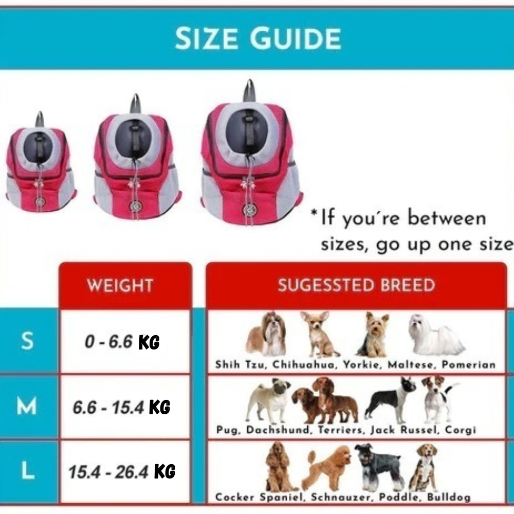 Fur Bag - Summer Dog Backpack