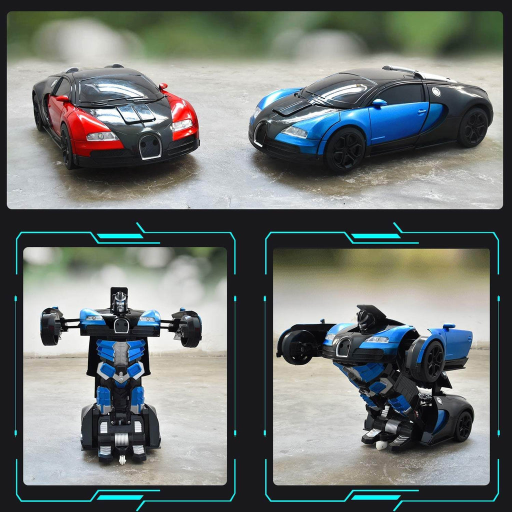 SwiftBolt Fernsteuerbares Transformierendes Roboterauto-Spielzeug