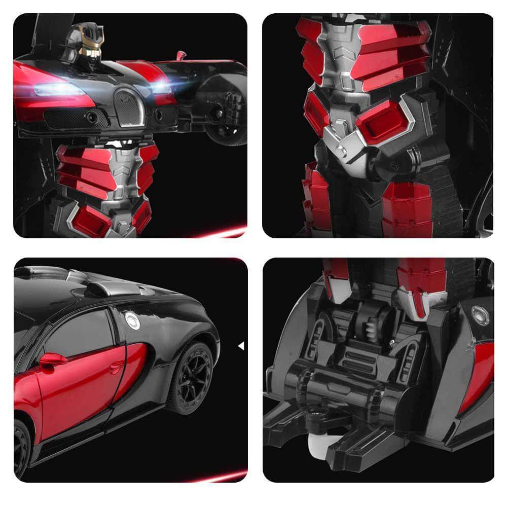 SwiftBolt Fernsteuerbares Transformierendes Roboterauto-Spielzeug