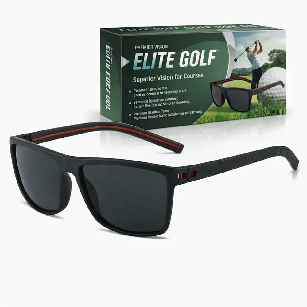 Ochelari polarizați pentru găsirea mingilor de golf – lentile cu contrast, UV400, ușori, 18 g