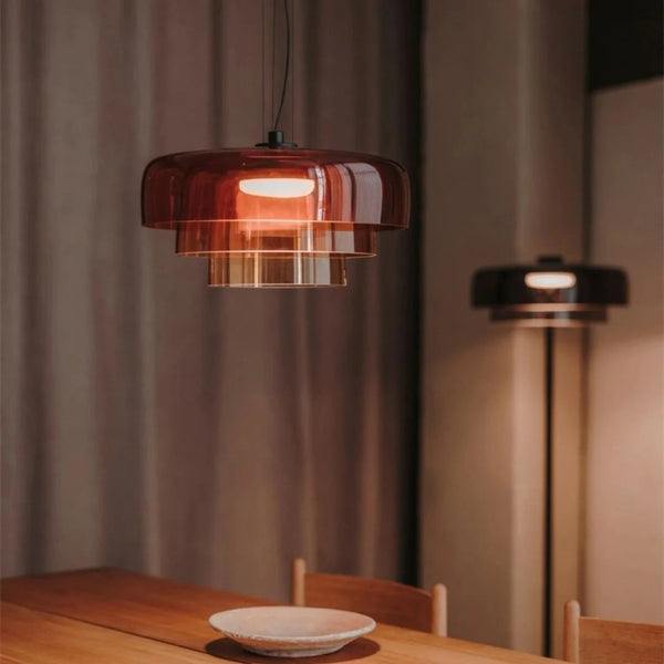 Fjordora Glass Pendant Light for Nordic Interiors by Orntli