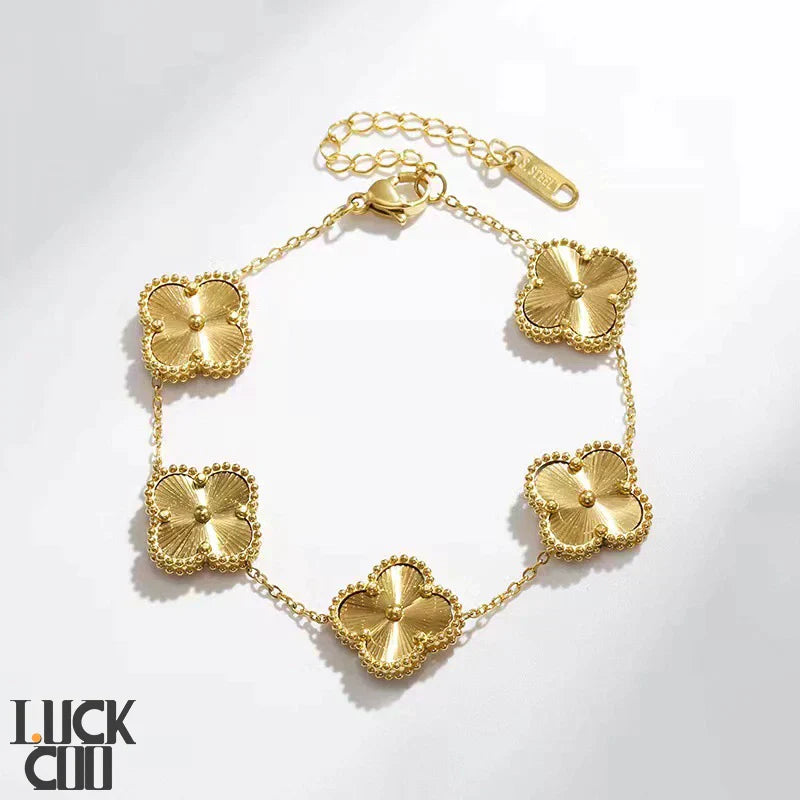 Szerencsés lóhere karkötő