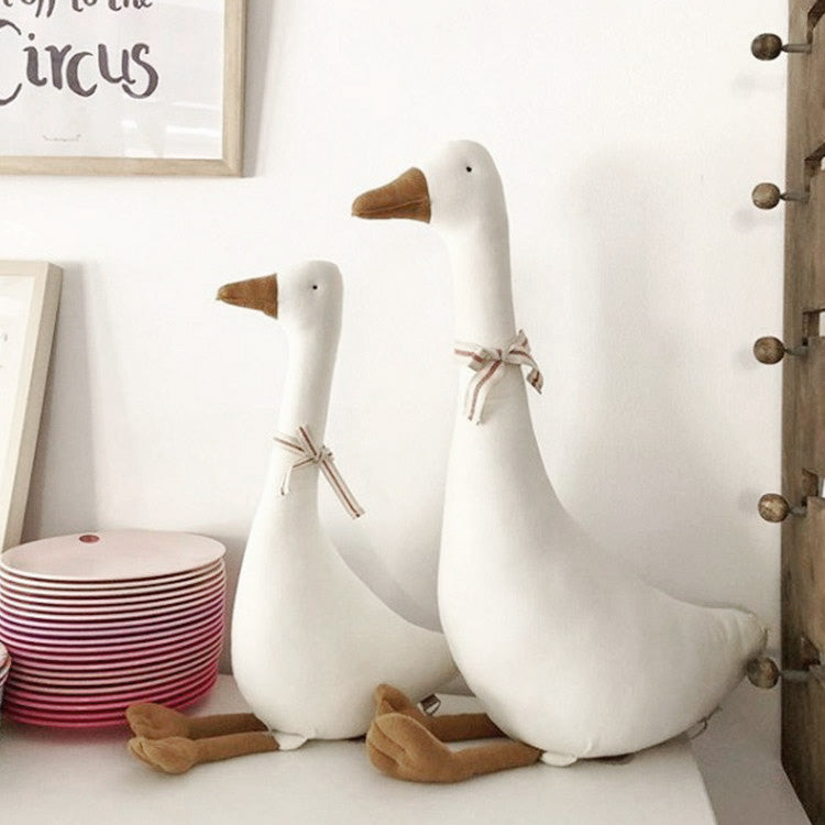 Cottagecore Goose Doll Plush Toy Pillow