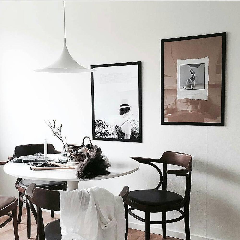 Semi Arched Pendant Light
