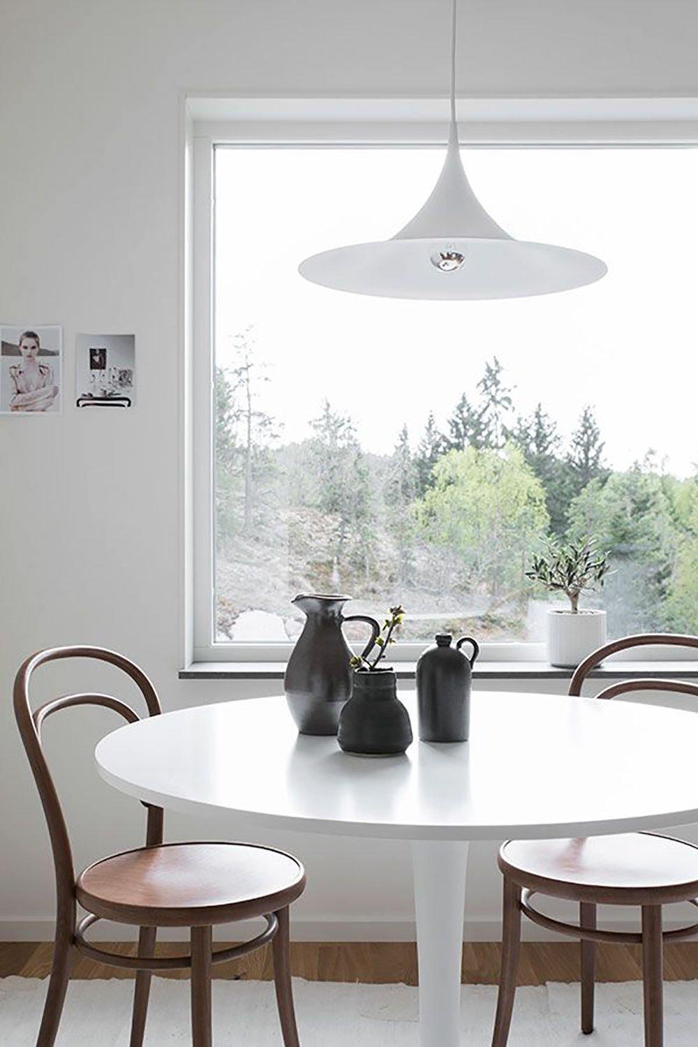 Semi Arched Pendant Light