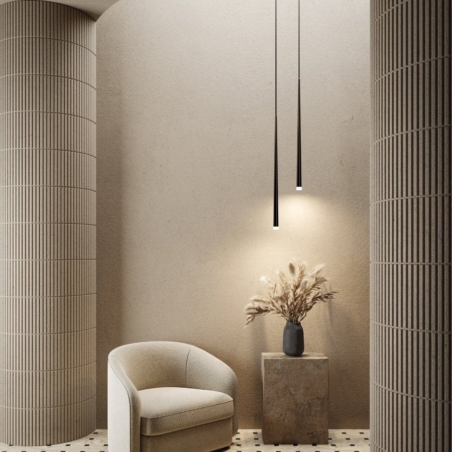 Lampa suspendată cu LED Lumenara Drop cu cablu reglabil