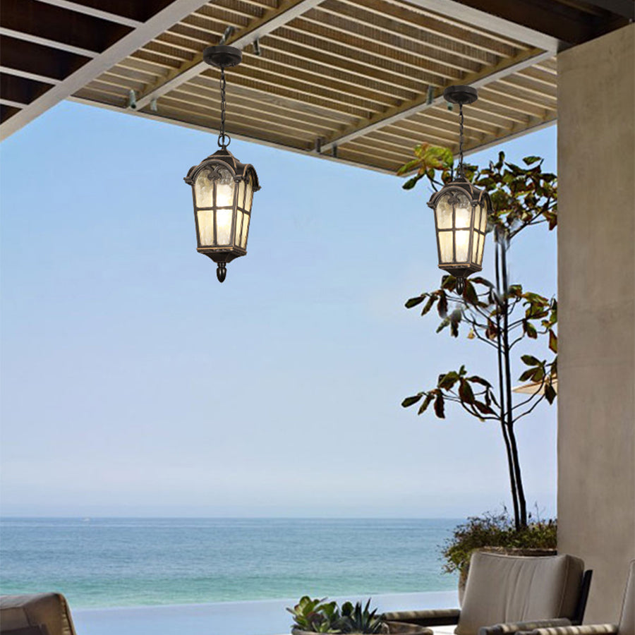 Waterproof Outdoor Ceiling Porch Light Cast Aluminum American Style - Lamp Outdoor