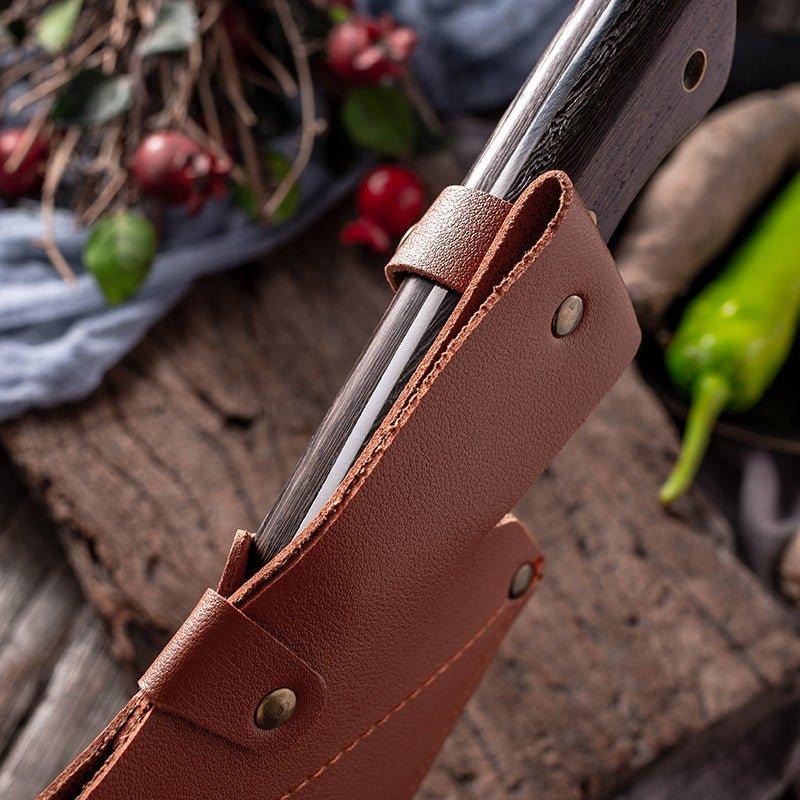 重型肉类砍刀 8英寸手工锻造屠刀